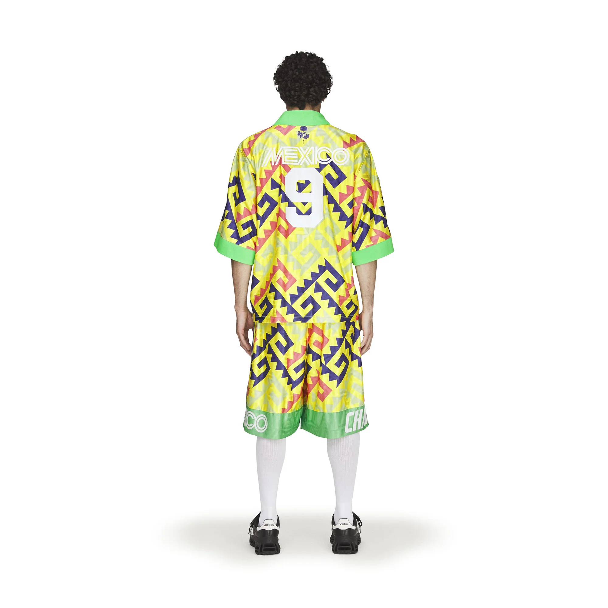 adidas x Willy Chavarria AOP Jersey 'Lemon' - Image 3