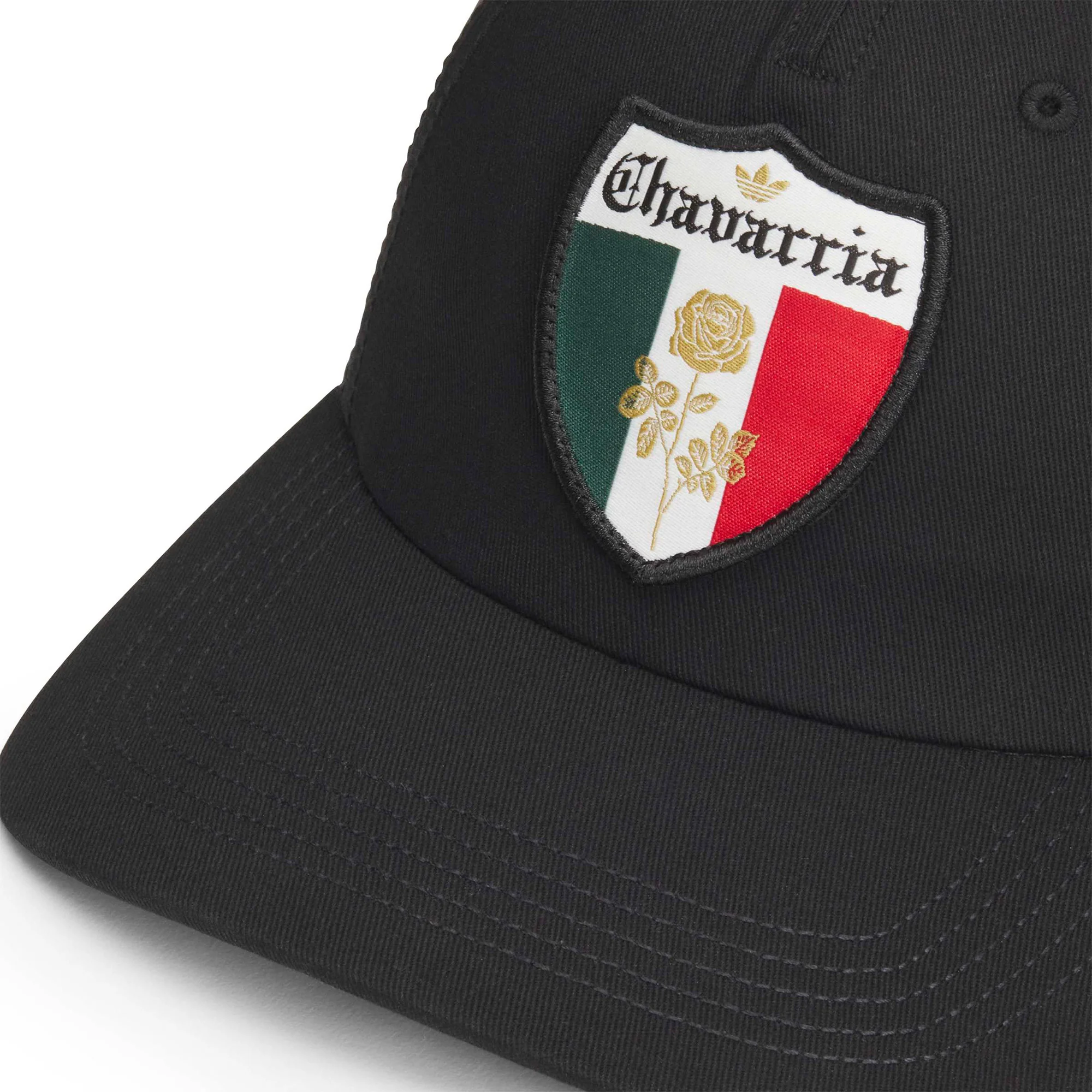 adidas x Willy Chavarria Crest Hat 'Black' - Image 3