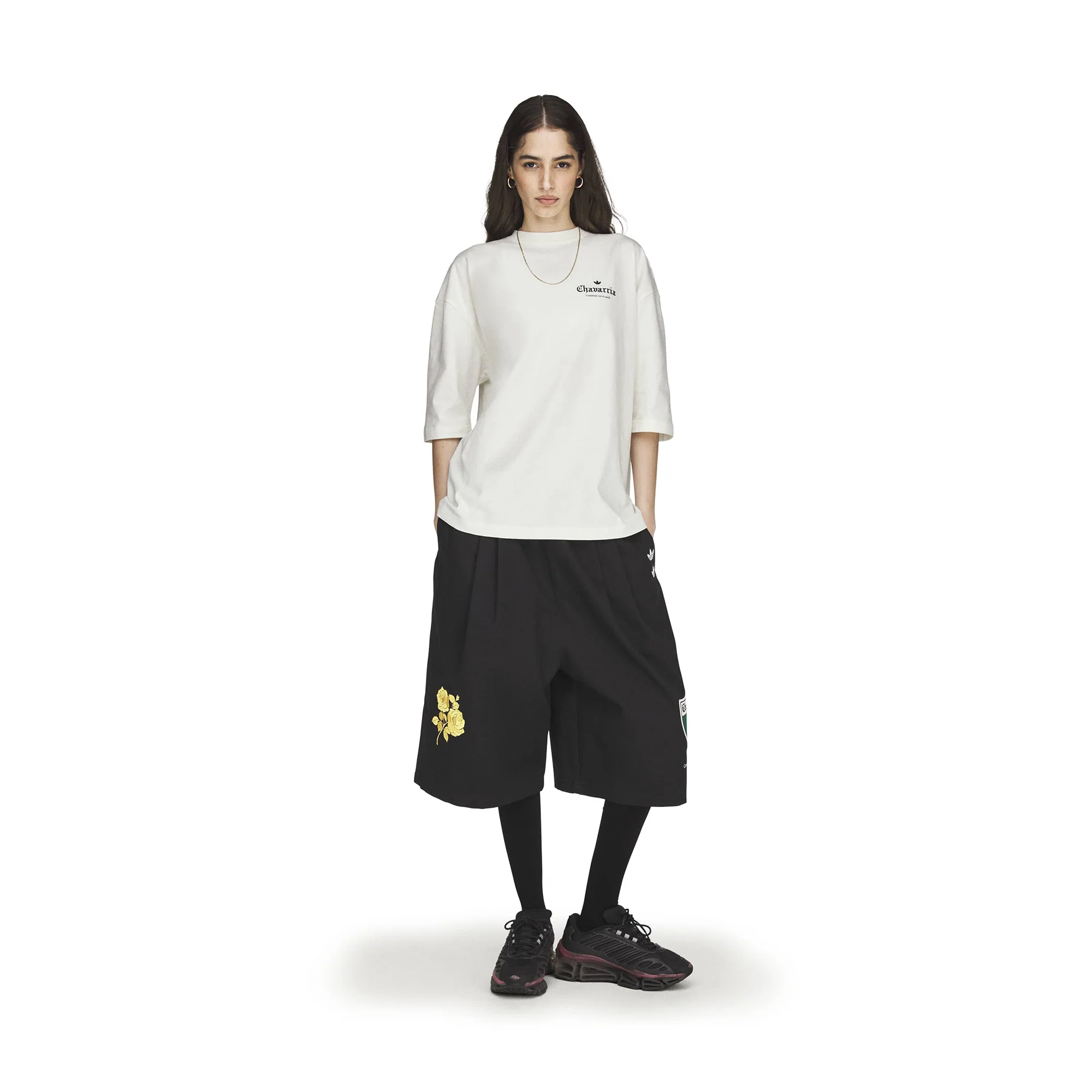 adidas x Willy Chavarria Graphic Tee 'White' - Image 3