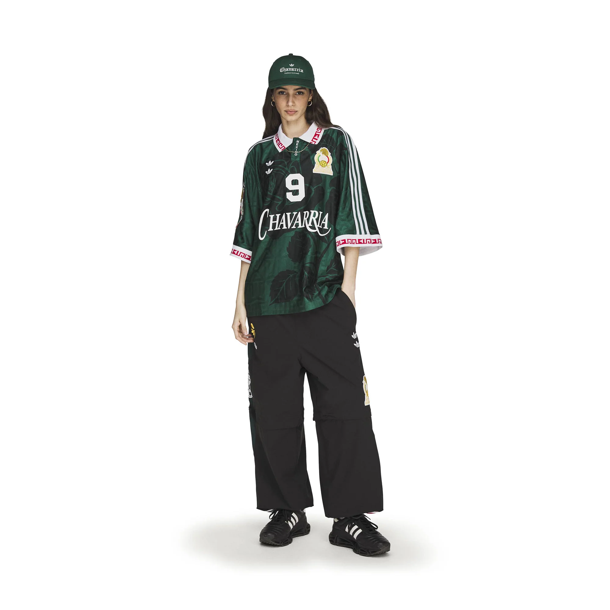 adidas x Willy Chavarria Soccer Jersey 'Green' - Image 4