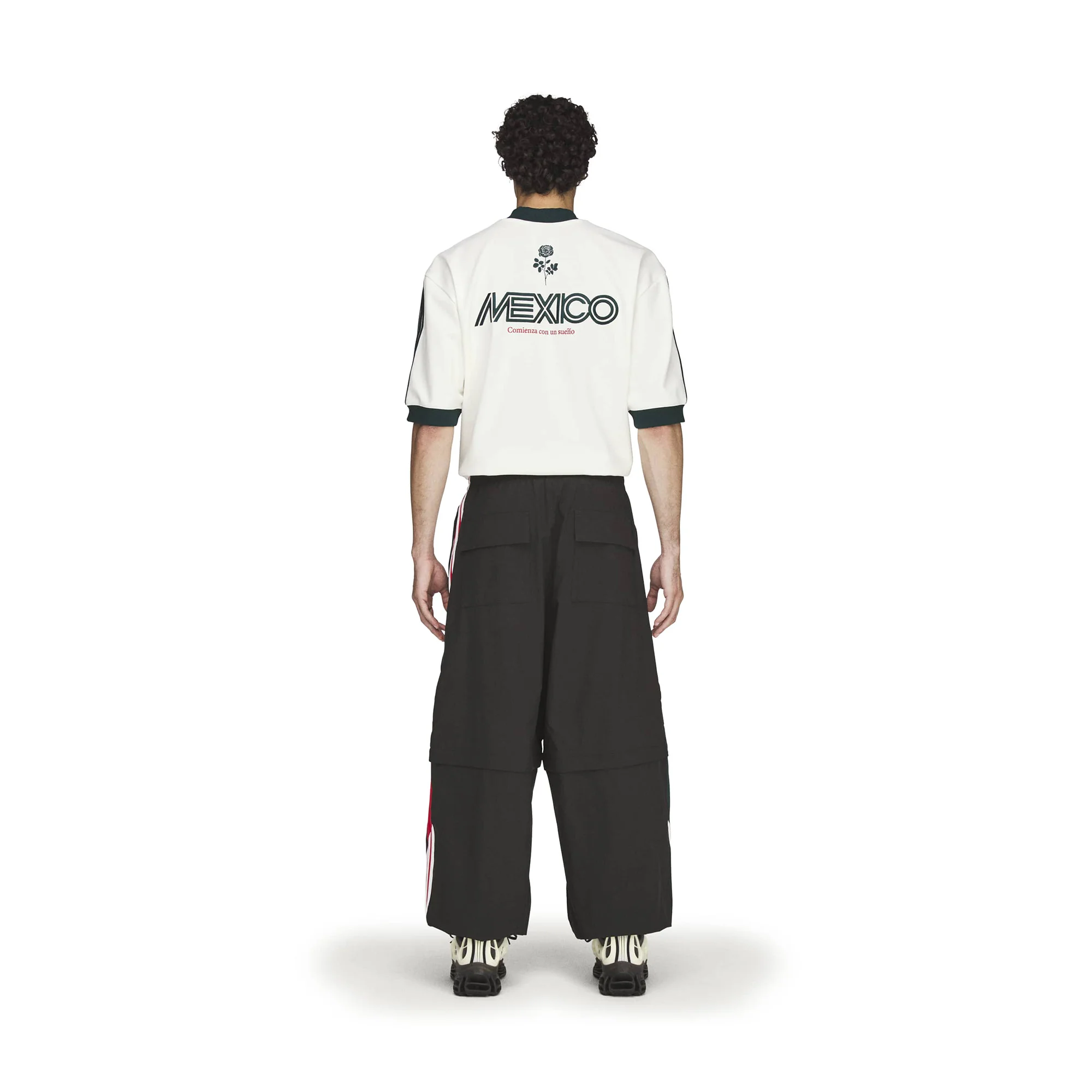 adidas x Willy Chavarria Woven Track Pants 'Black' - Image 3