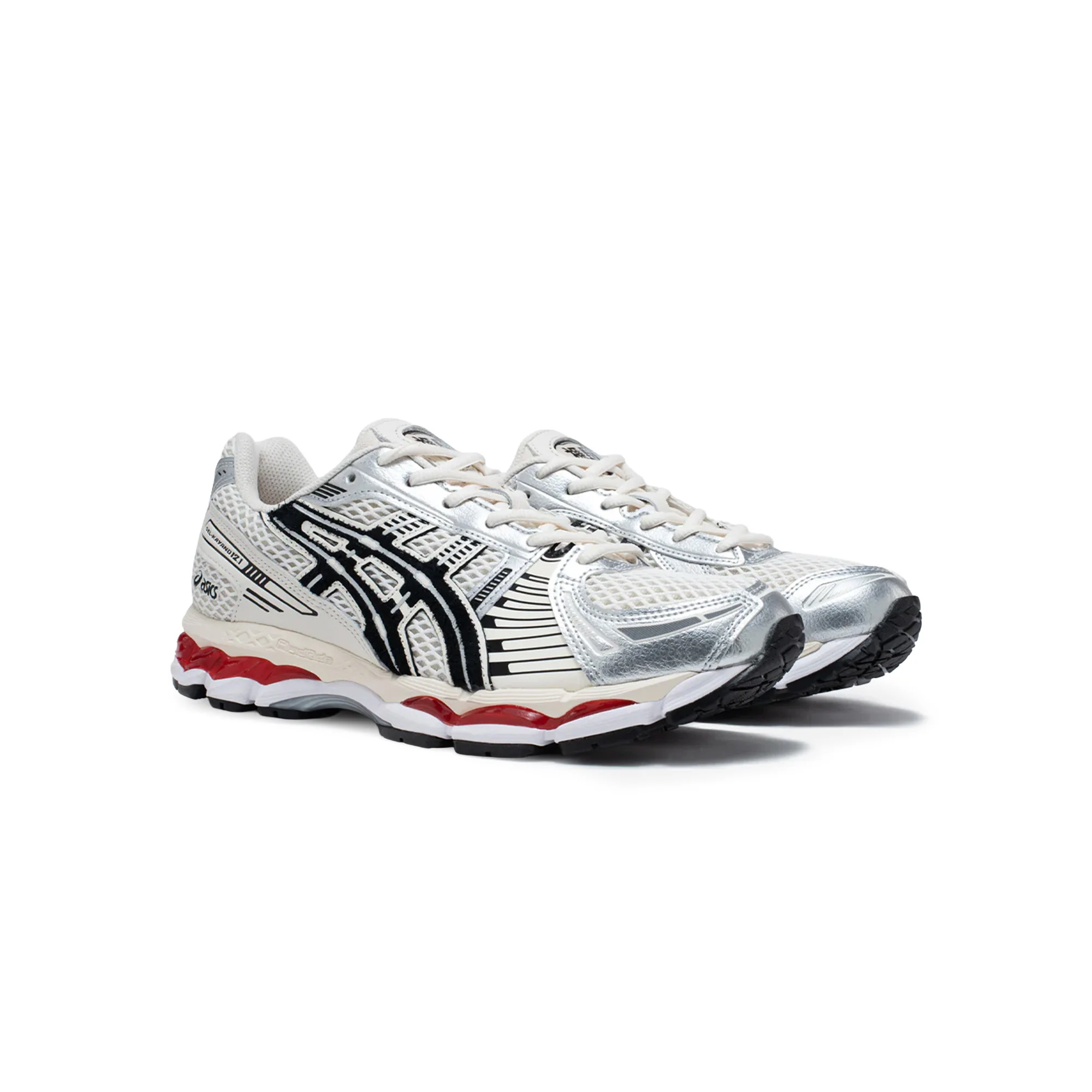 Asics Gel-Kayano 12.1 'Cream/Pure Silver' - Image 2