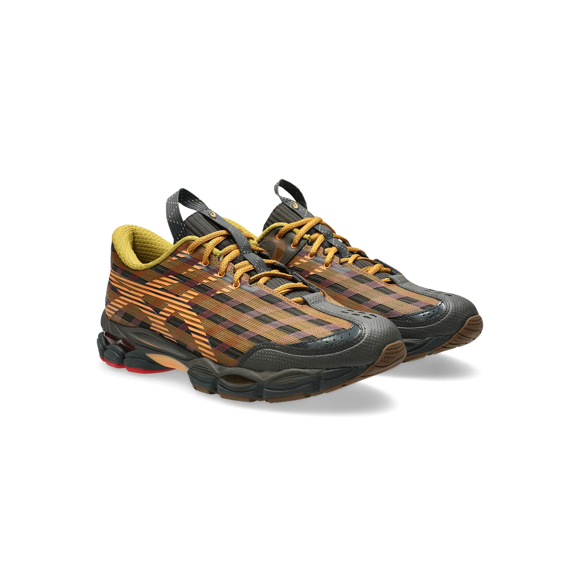 Asics US8-S Gel-SJ33 'Black Coffee/Orange Lily' - Image 3
