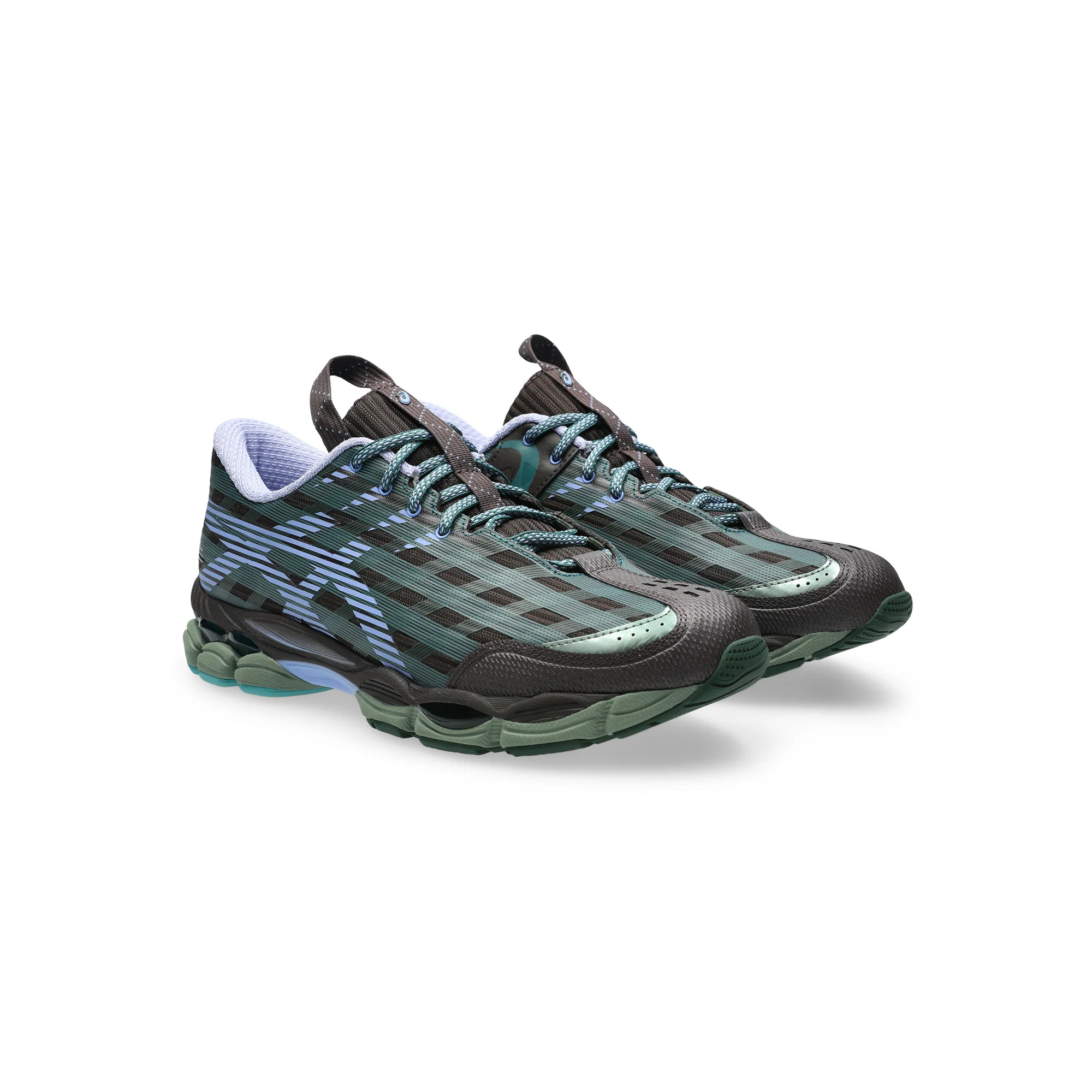 Asics US8-S Gel-SJ33 'Roasted Coffee/Periwinkle Blue' - Image 3