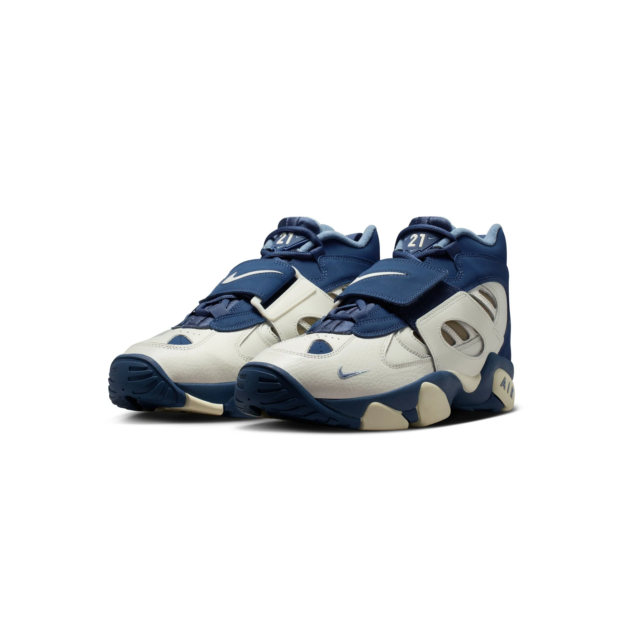 Nike Air Diamond Turf II 'Sail/Mystic Navy' - Image 2
