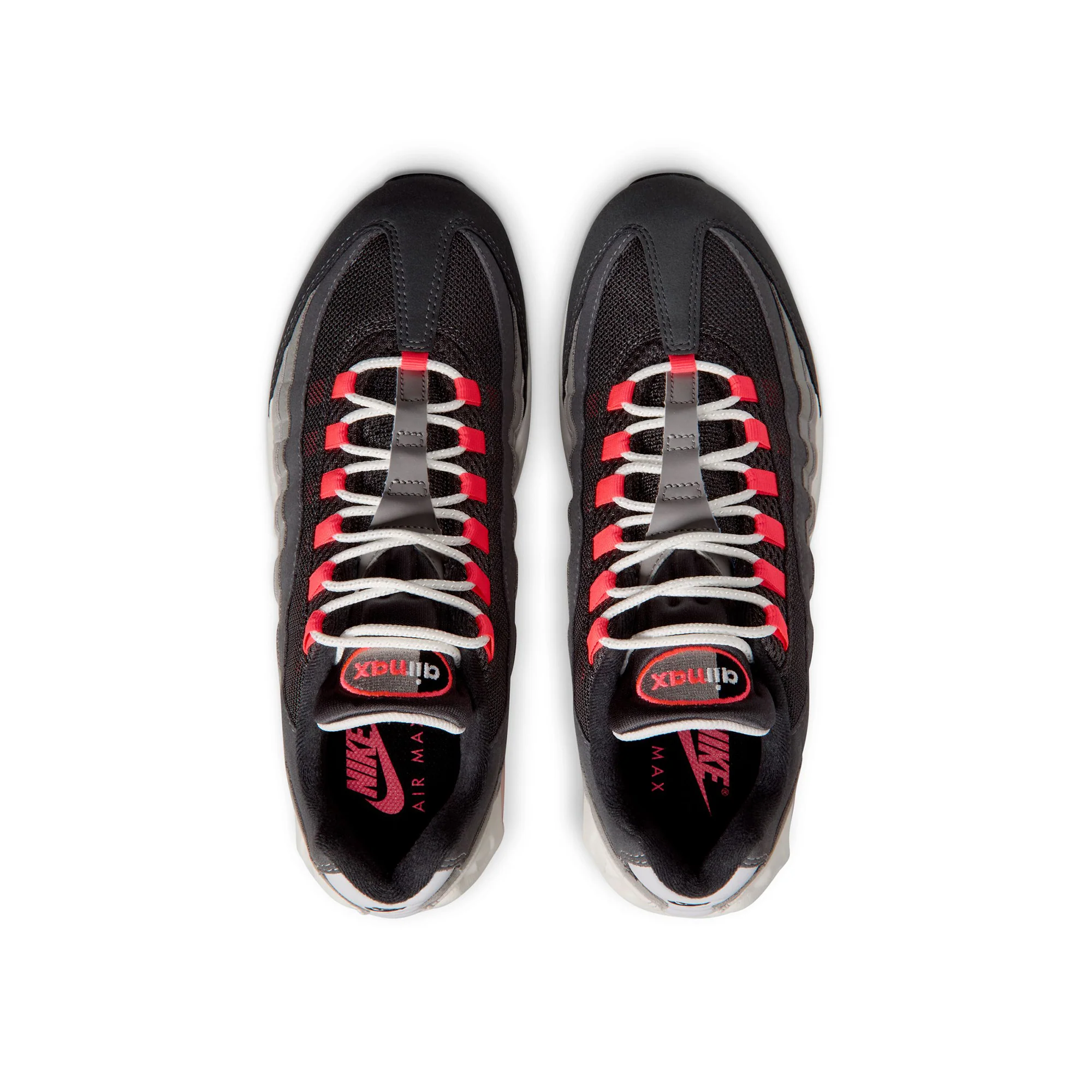 Nike Air Max 95 Big Bubble Premium 'Anthracite/Solar Red' - Image 3