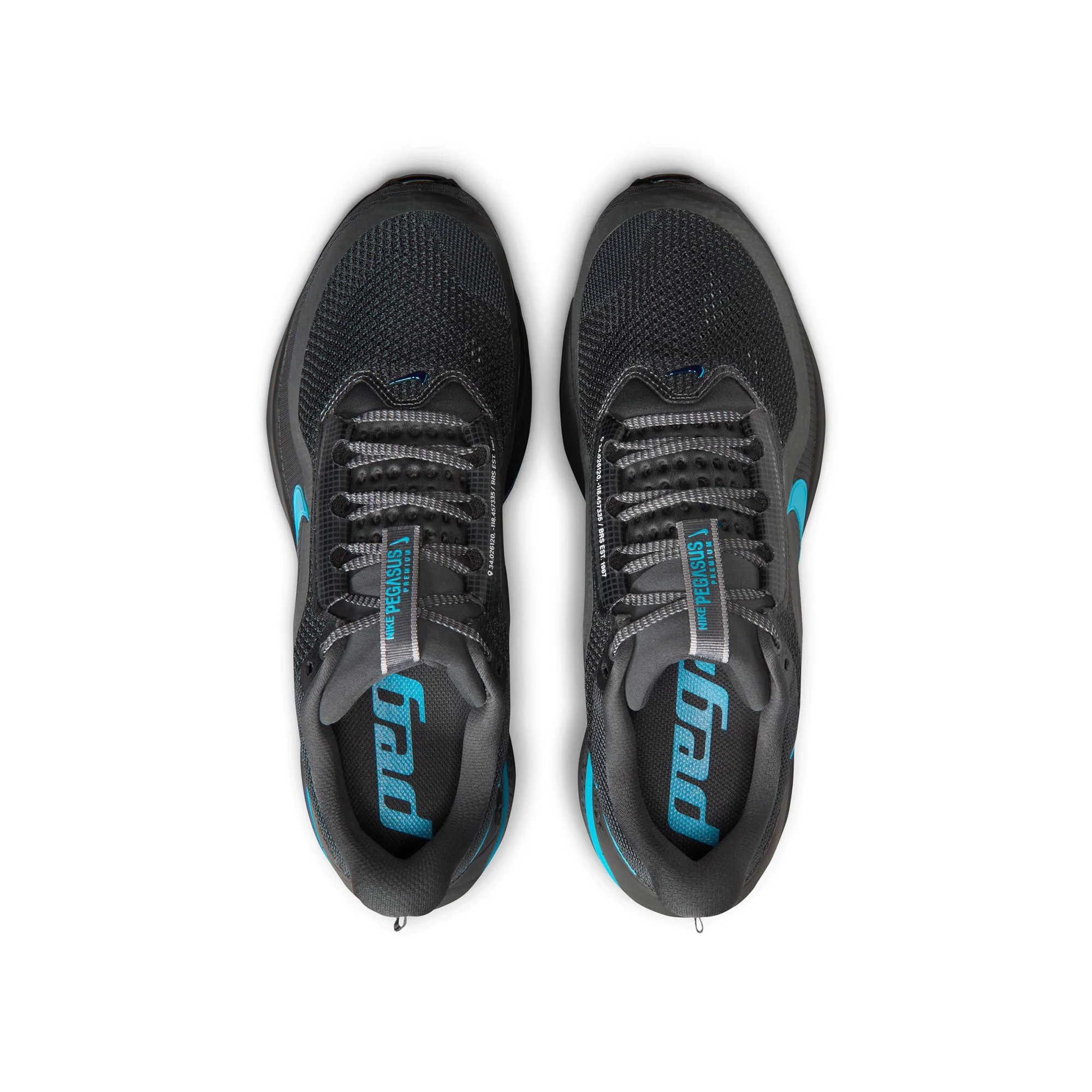 Nike Pegasus Premium 'Anthracite/Light Current Blue' - Image 3