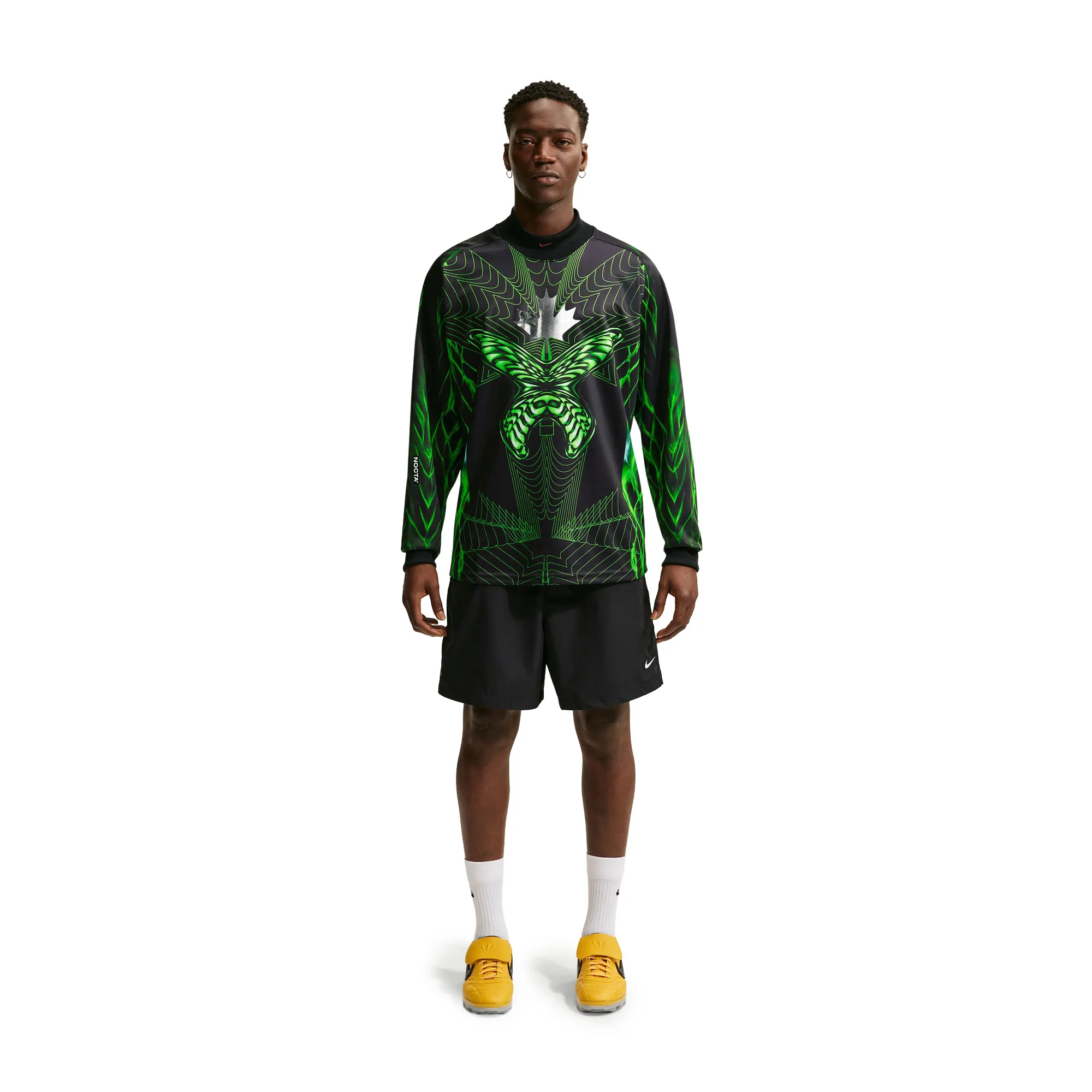 Nike x Nocta LS Jersey 'Black/Sport Red' - Image 3