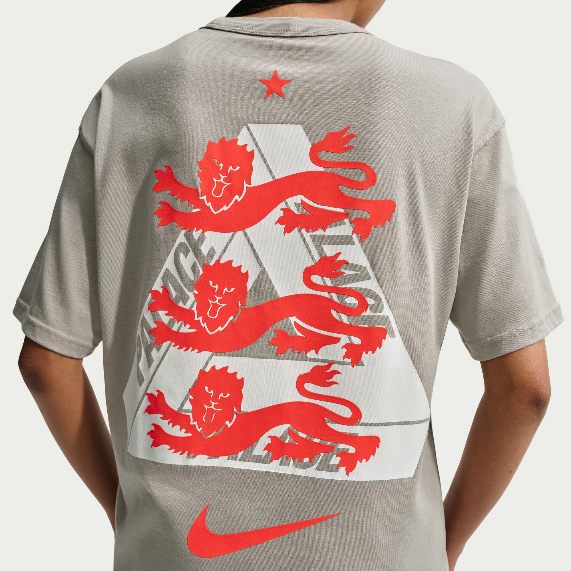 Nike x Palace England Tee 'Pewter Grey' - Image 2