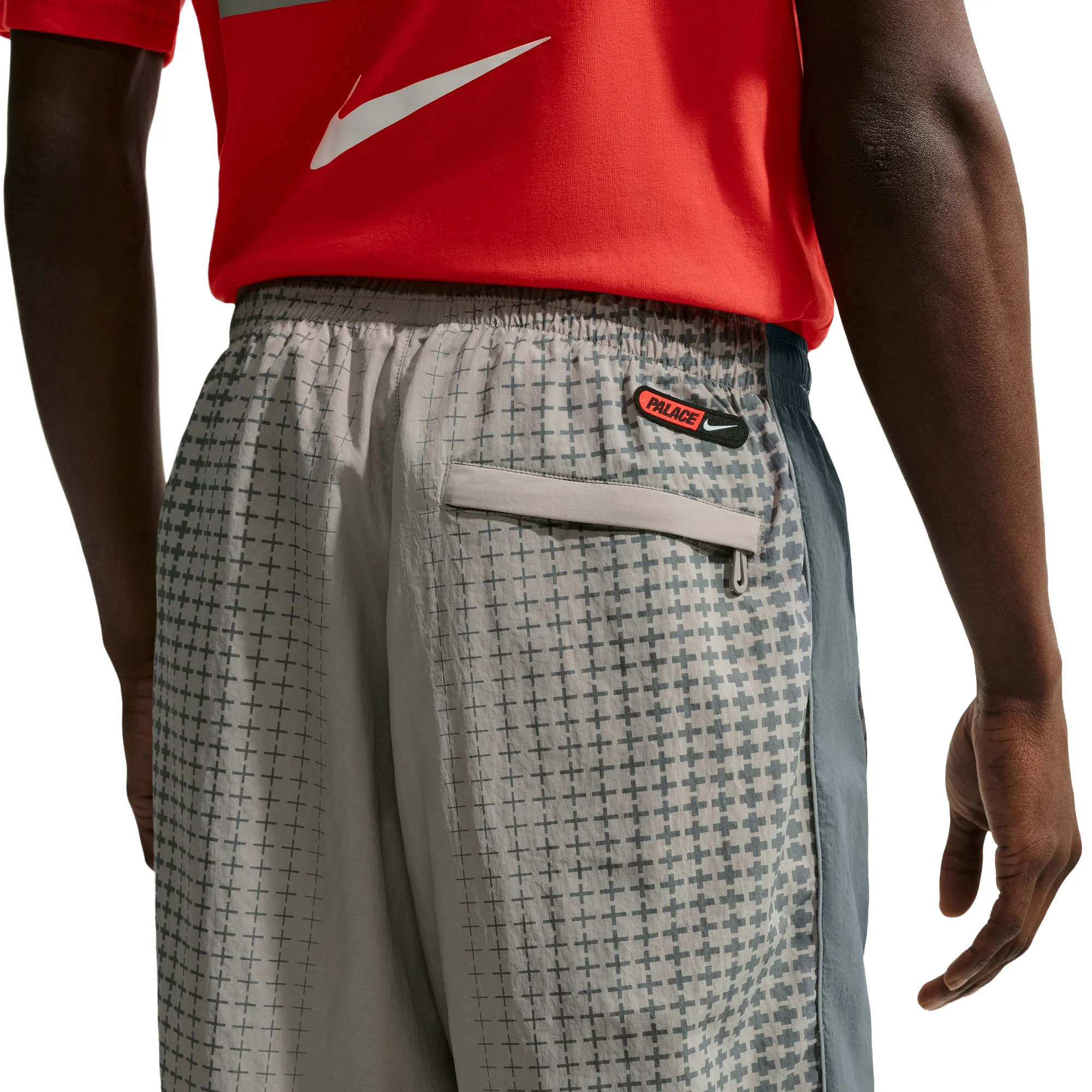 Nike x Palace Track Pants 'Pewter Grey' - Image 3