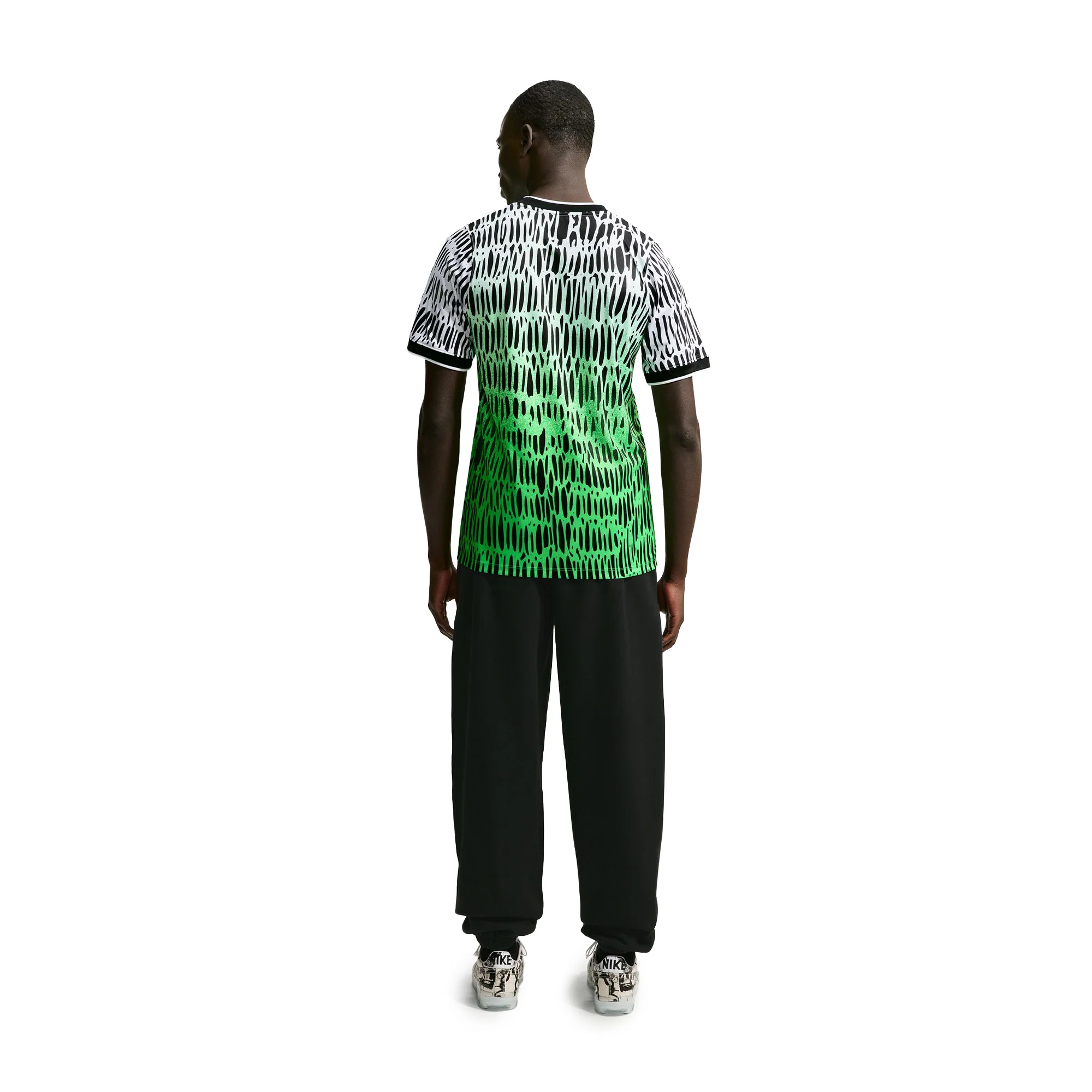 Nike x Slawn Academy Pro Short-Sleeve Soccer Top 'Black/White' - Image 2