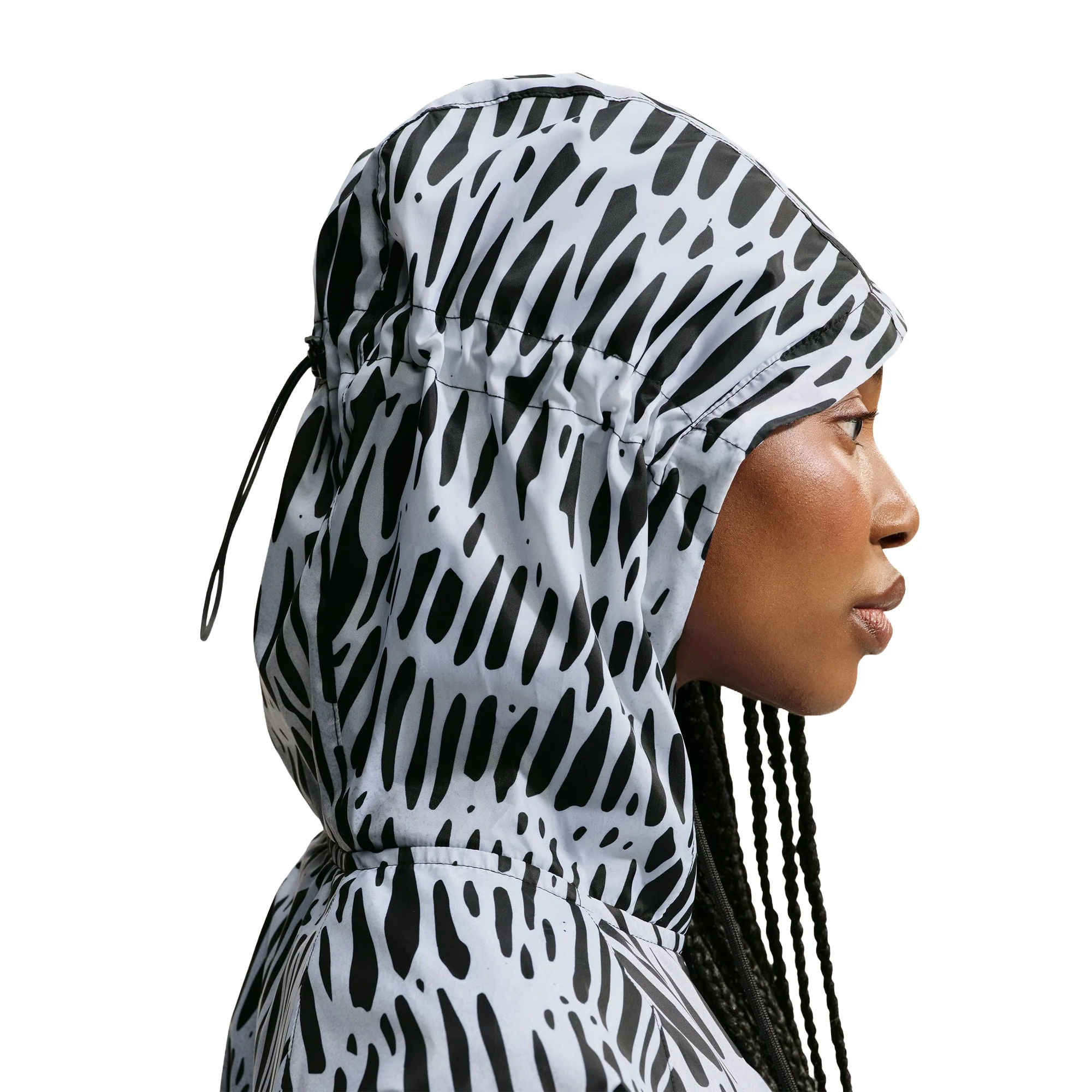 Nike x Slawn Nigeria Soccer Anthem Jacket 'Black/White' - Image 3