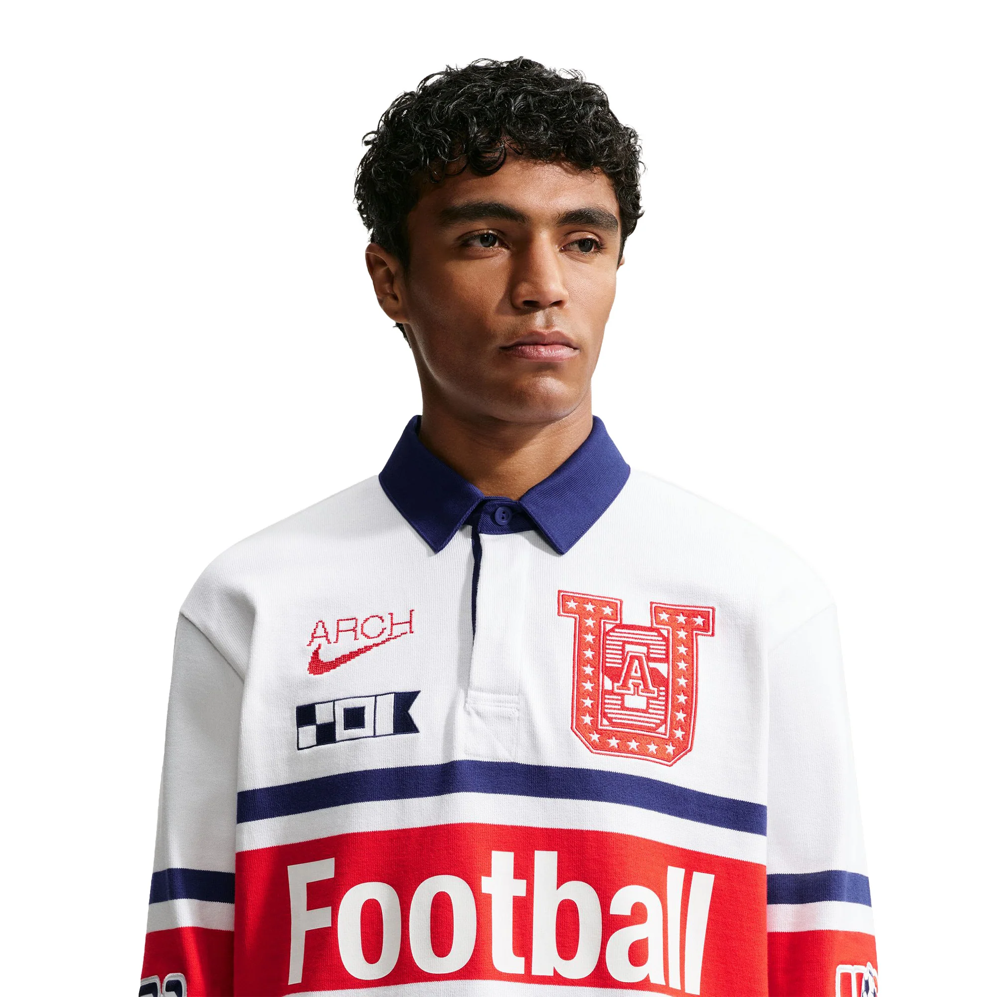 Nike x V.A.A. Long-Sleeve Rugby Top 'White'