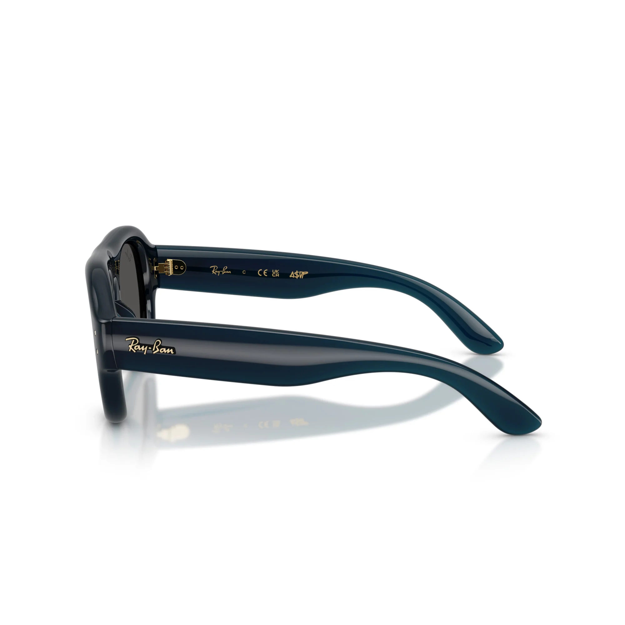 Ray-Ban x A$AP Rocky Aviator Puffer 'Tranparent Blue/Grey' - Image 3