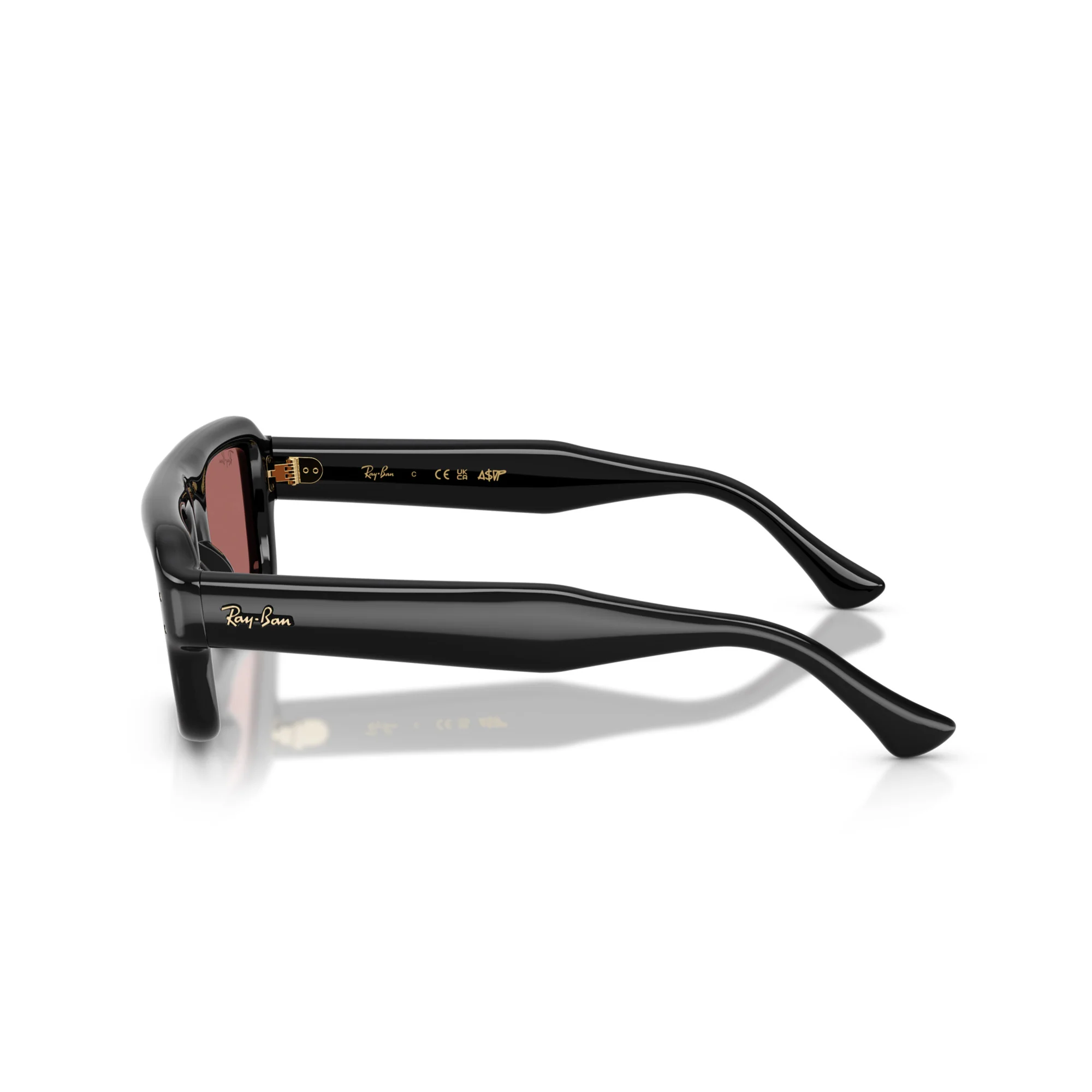 Ray-Ban x A$AP Rocky Flacko Puffer 'Black/Violet' - Image 3