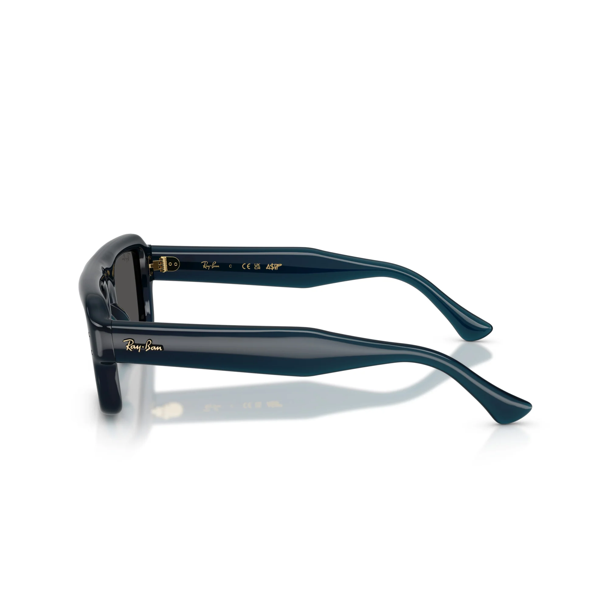 Ray-Ban x A$AP Rocky Flacko Puffer 'Transparent Blue/Grey' - Image 3