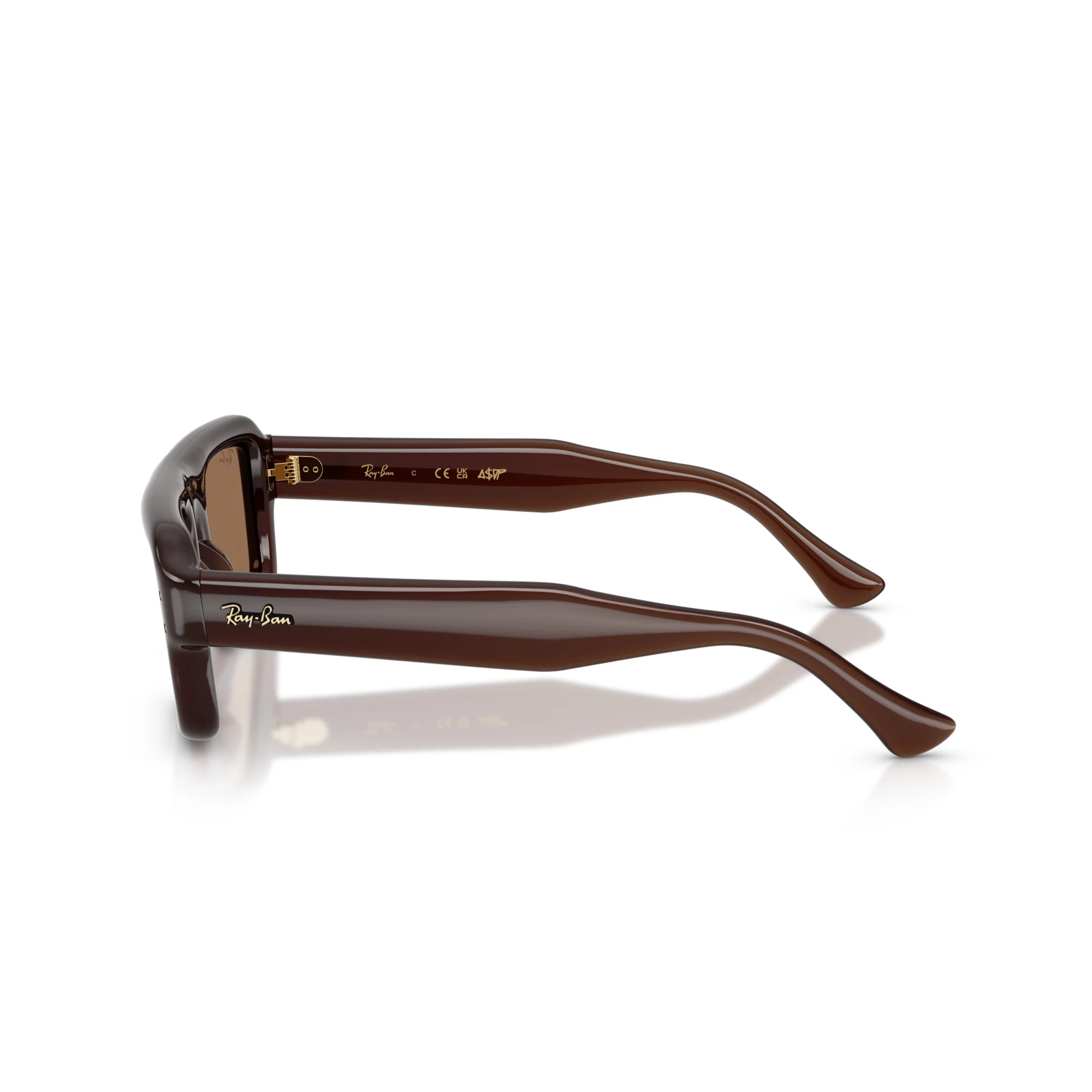 Ray-Ban x A$AP Rocky Flacko Puffer 'Transparent Brown/Brown' - Image 3