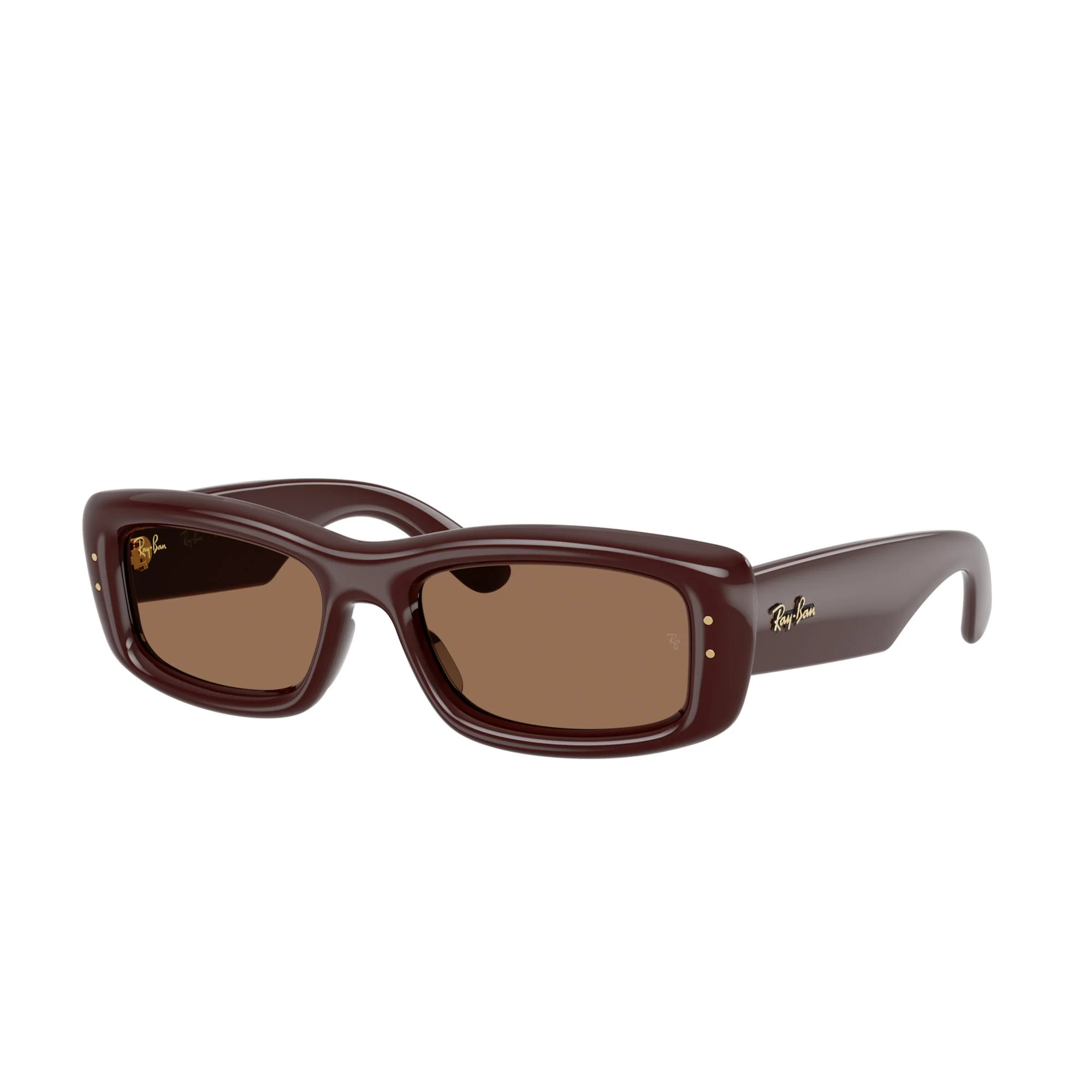 Ray-Ban x A$AP Rocky Kiliane Puffer 'Transparent Brown/Brown' - Image 2