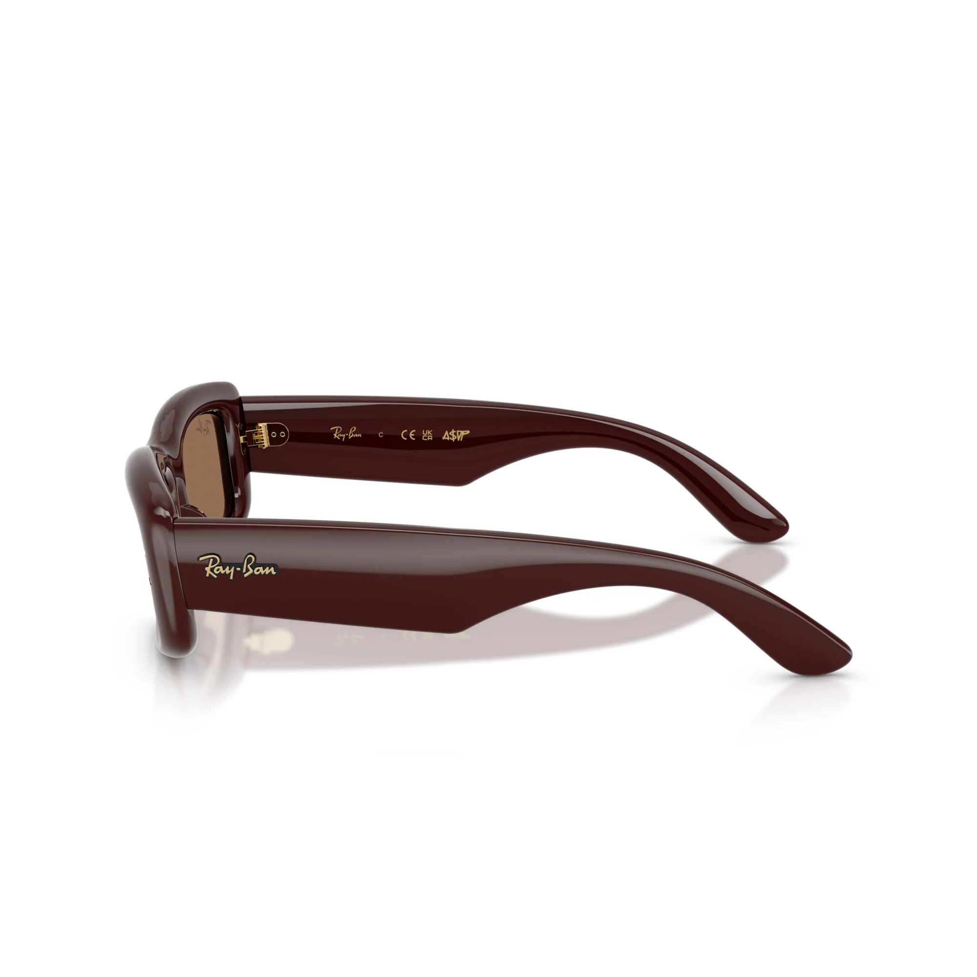 Ray-Ban x A$AP Rocky Kiliane Puffer 'Transparent Brown/Brown' - Image 3
