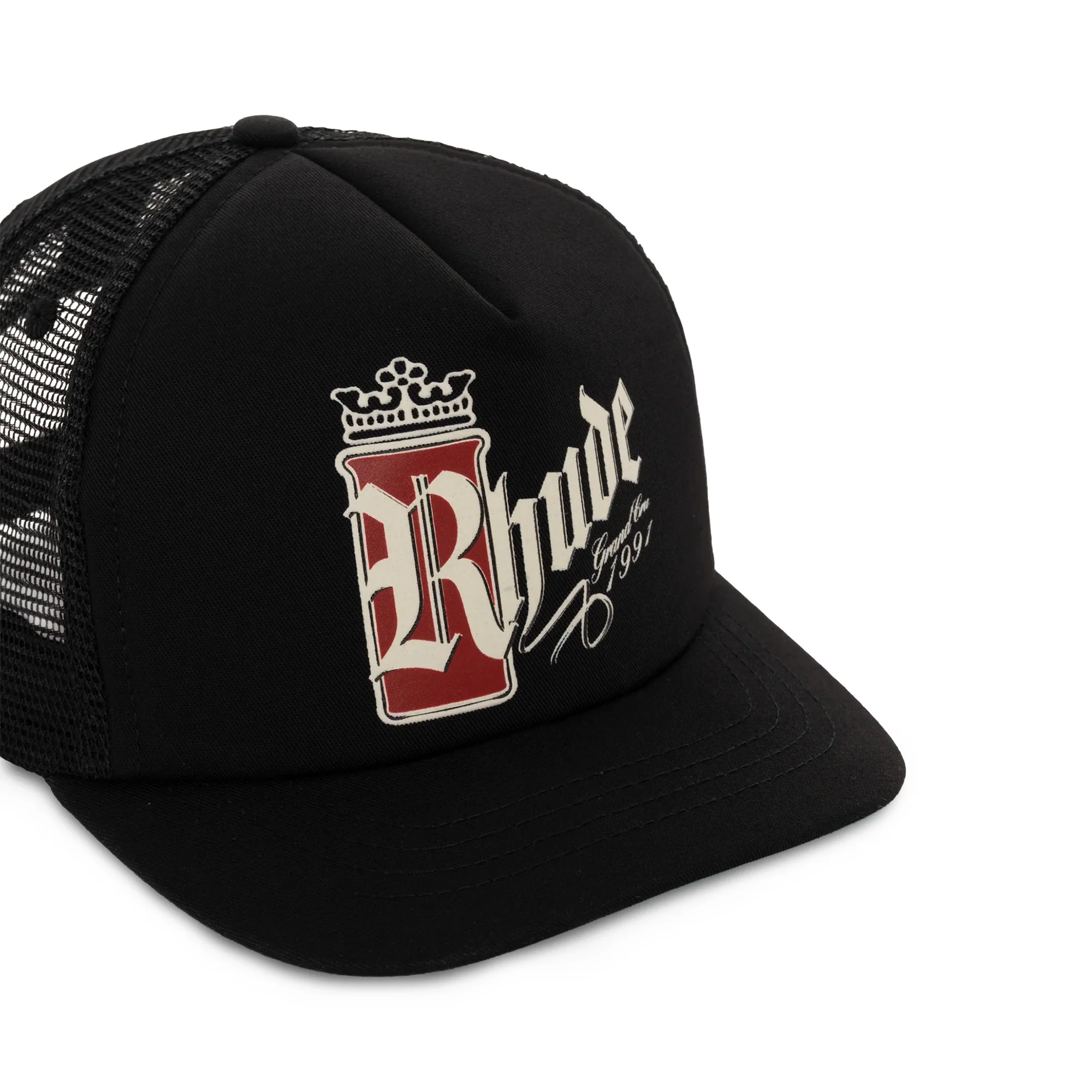 Rhude Fumar 91 Hat 'Black' - Image 3