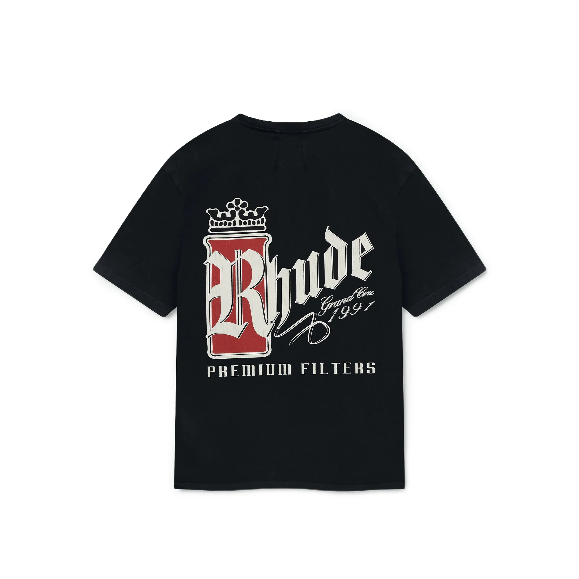 Rhude Fumar 91 Tee 'Vintage Black' - Image 2