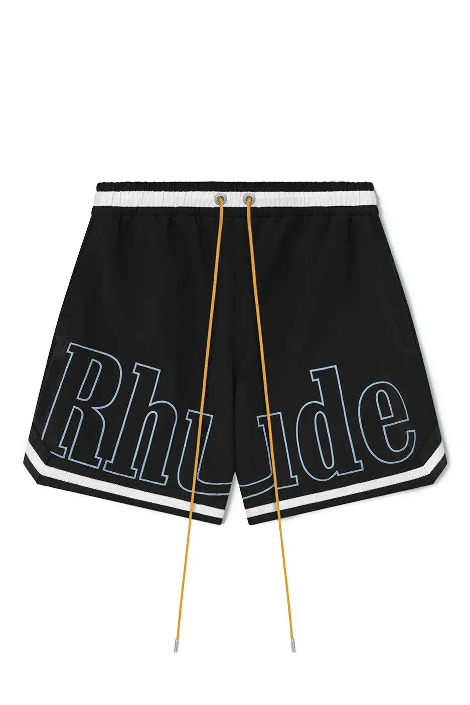Rhude Logo Basketball Swim Shorts 'Black'