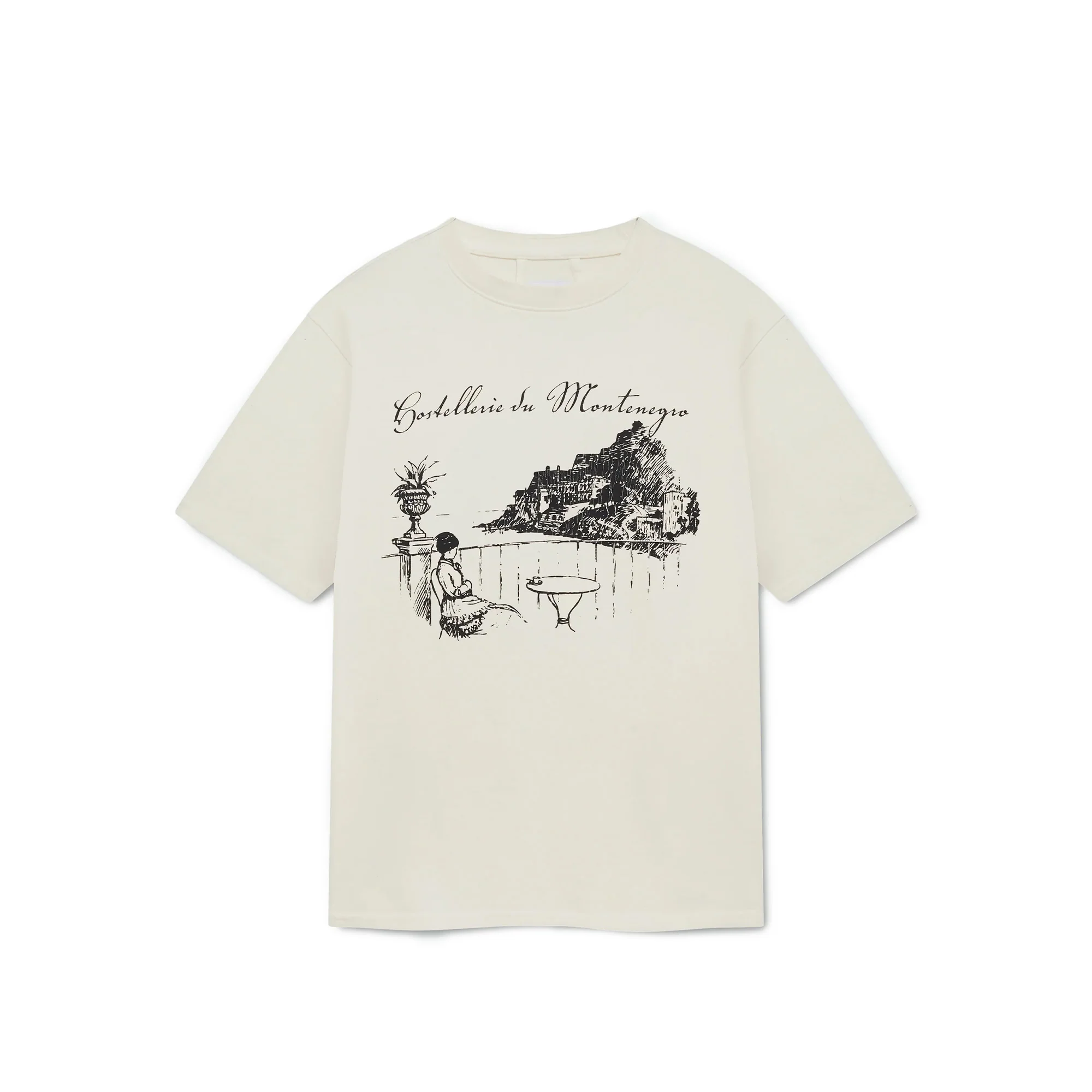 Rhude Montenegro Morada Tee 'Vintage White'