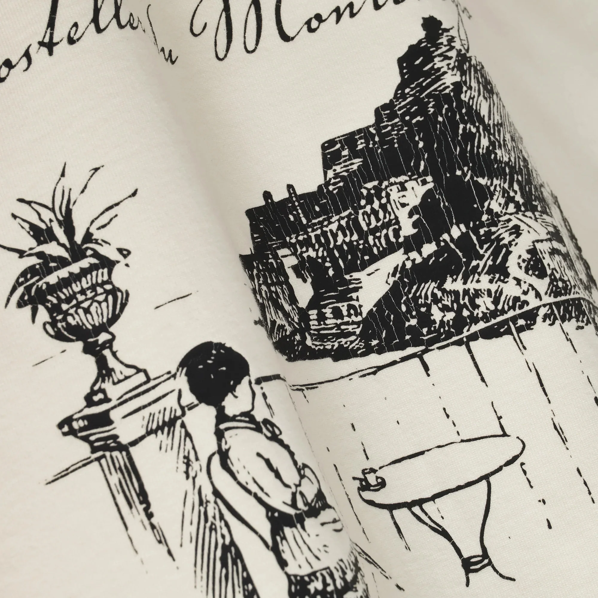 Rhude Montenegro Morada Tee 'Vintage White' - Image 3