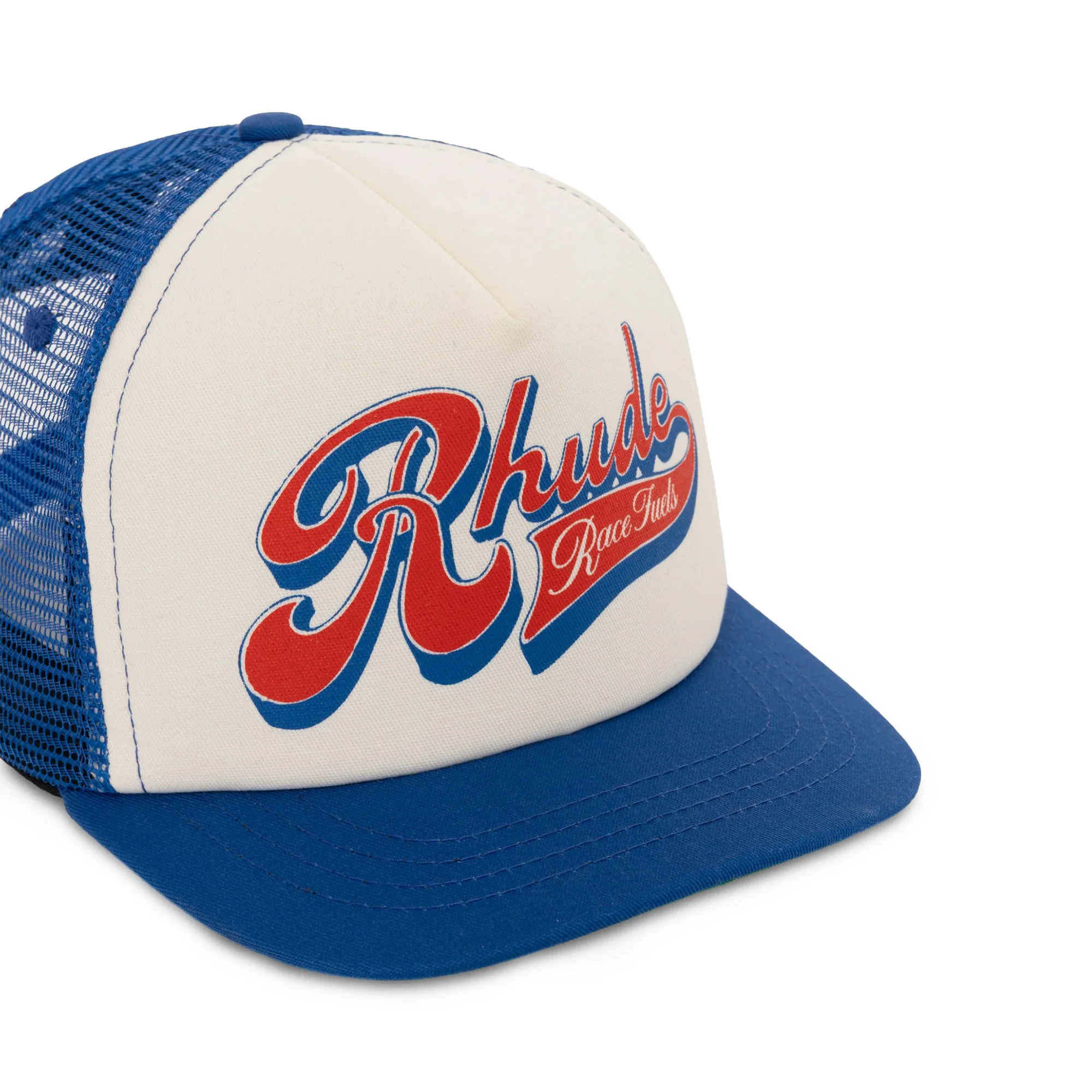 Rhude Pitstop Hat 'White/Blue' - Image 2