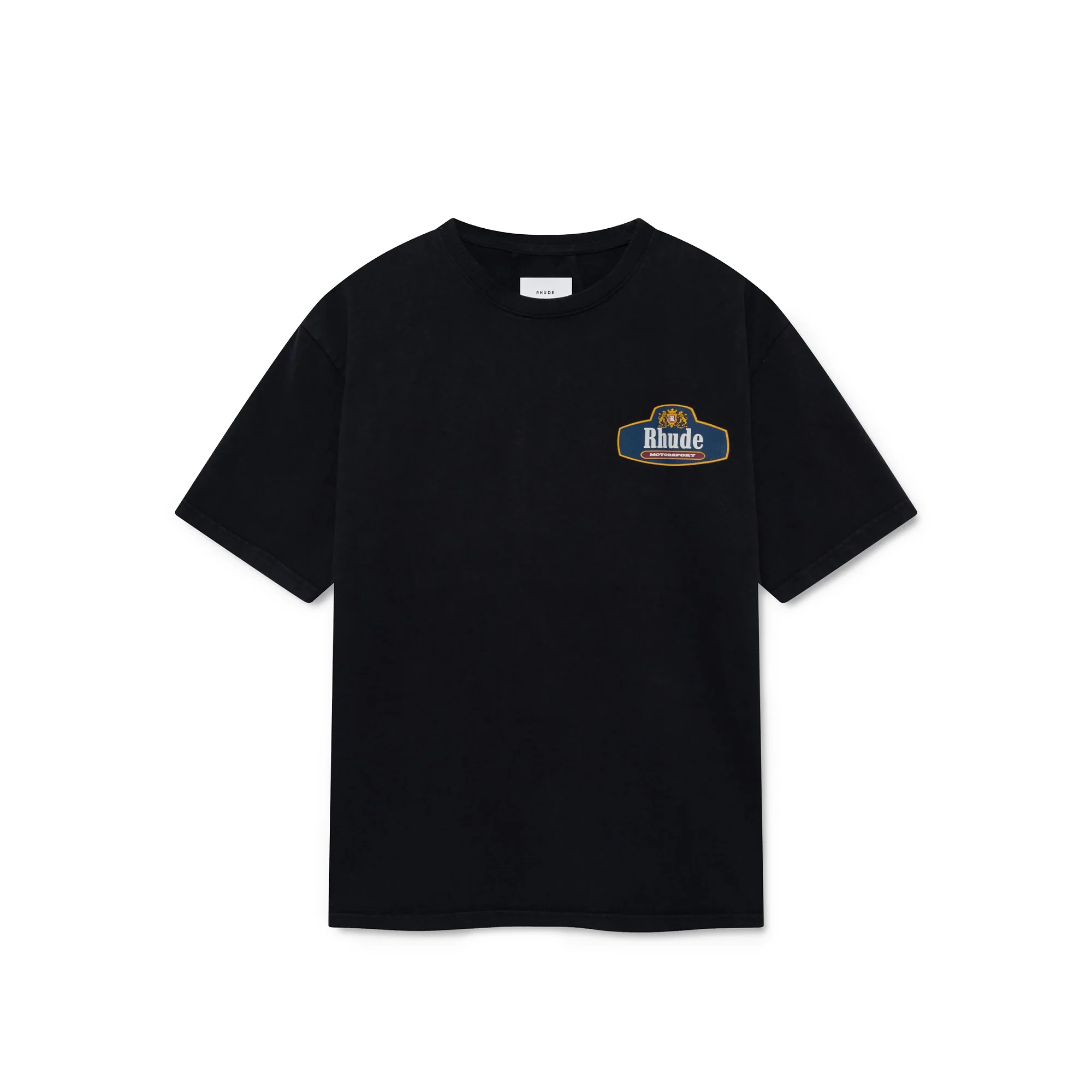Rhude Racing Crest Tee 'Vintage Black'
