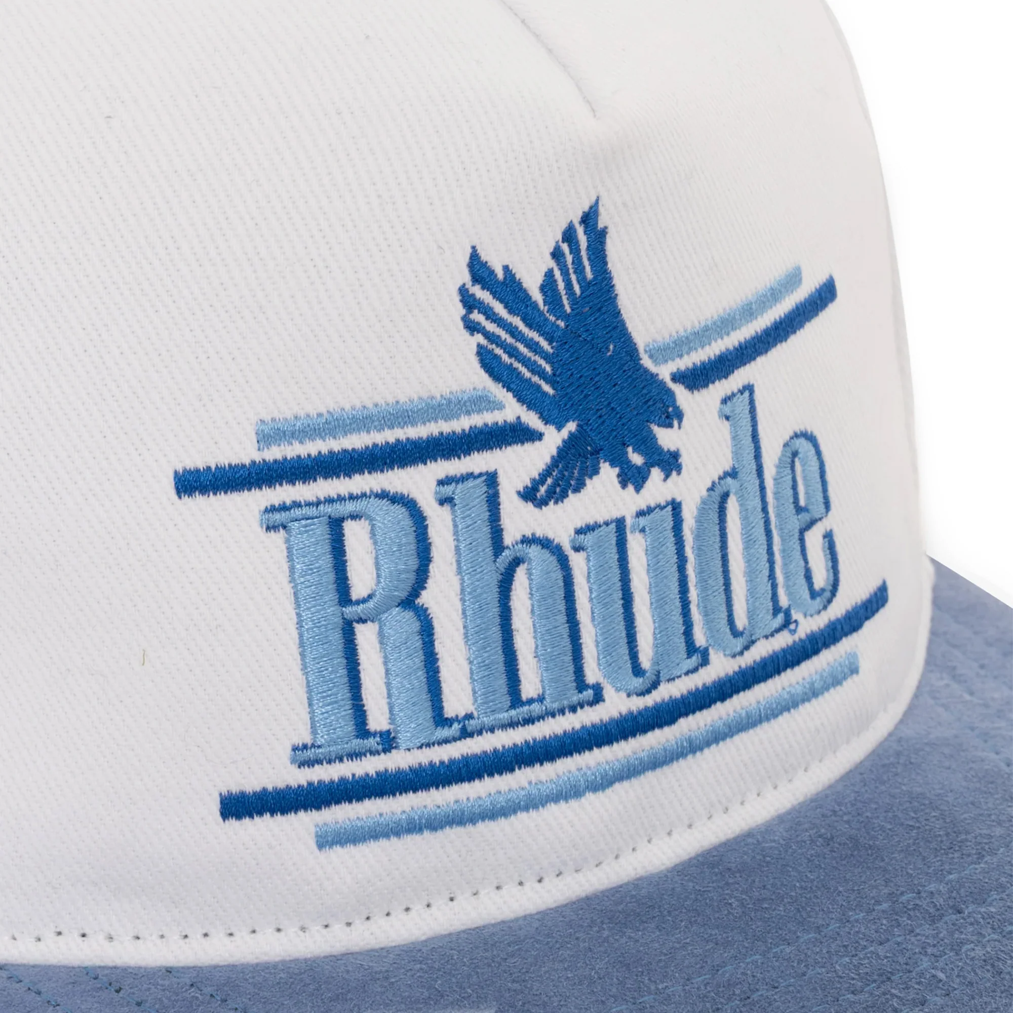 Rhude Rossa Hat 'Blue/White' - Image 3